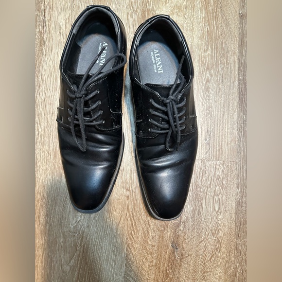 Alfani Men's Andrew Plain Toe Derbys Men's Shoes
- BLACK - SIZE 9 - Picture 4 of 9